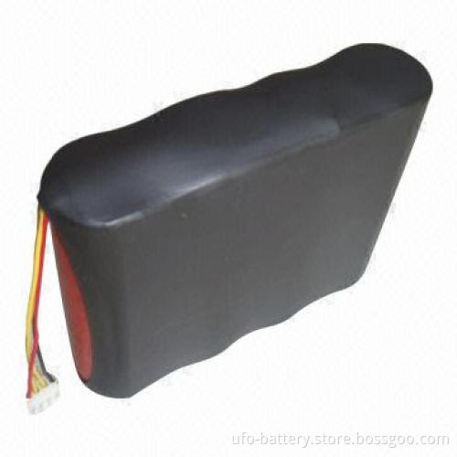 Lithium-ion Battery Pack, 18650 Cell, 12.8V Voltage, 1,400mAh Capacity